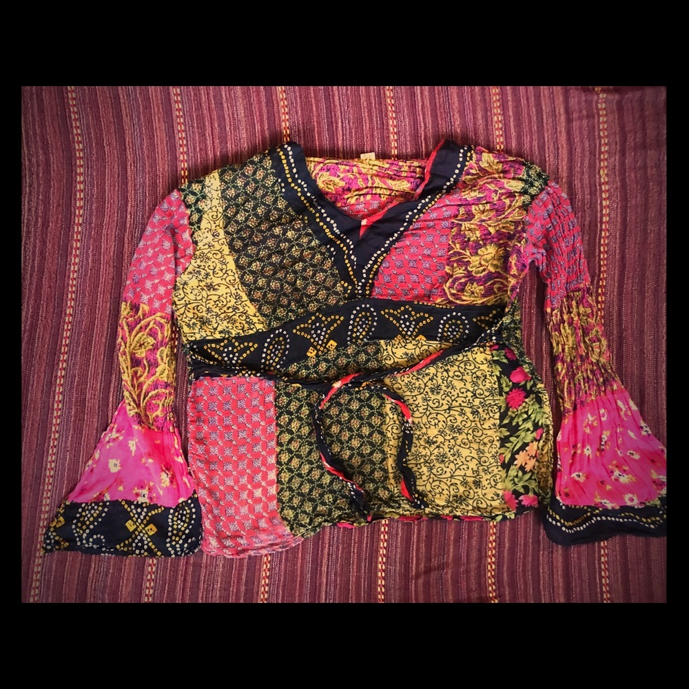 Handmade Nepalese Patchwork Top